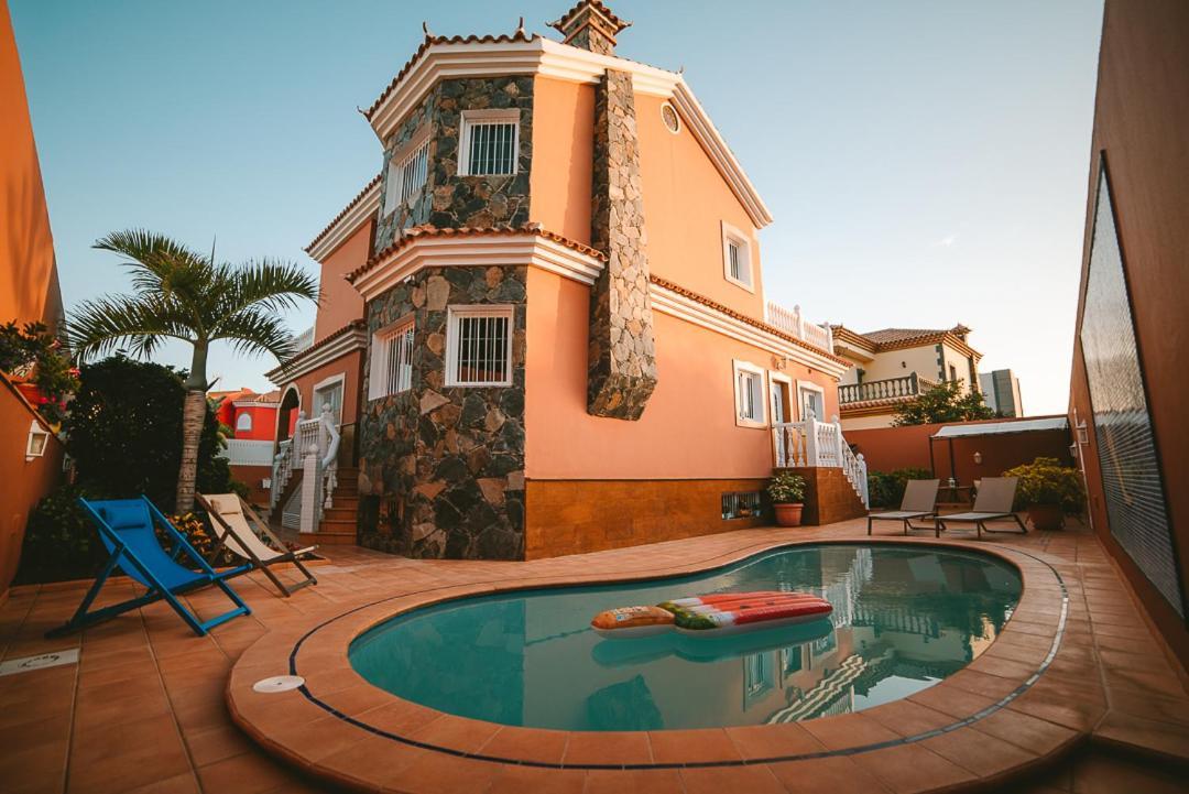 Villa Morada Sonneland Con Piscina Privada Climatizada Maspalomas  Eksteriør billede