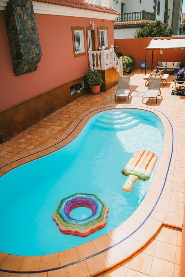 Villa Morada Sonneland Con Piscina Privada Climatizada Maspalomas  Eksteriør billede